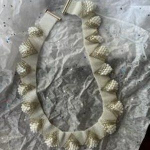 NEW HANDMADE BEADED 17" NECKLACE